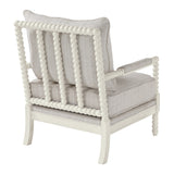 OSP Home Furnishings Camila Spindle Chair  Linen