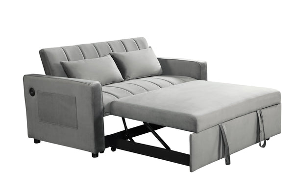 English Elm 3 In 1 Sleeper Sofa Couch Bed - Versatile, Space-Saving Design For Small Homes & Guest Rooms W1420P193606