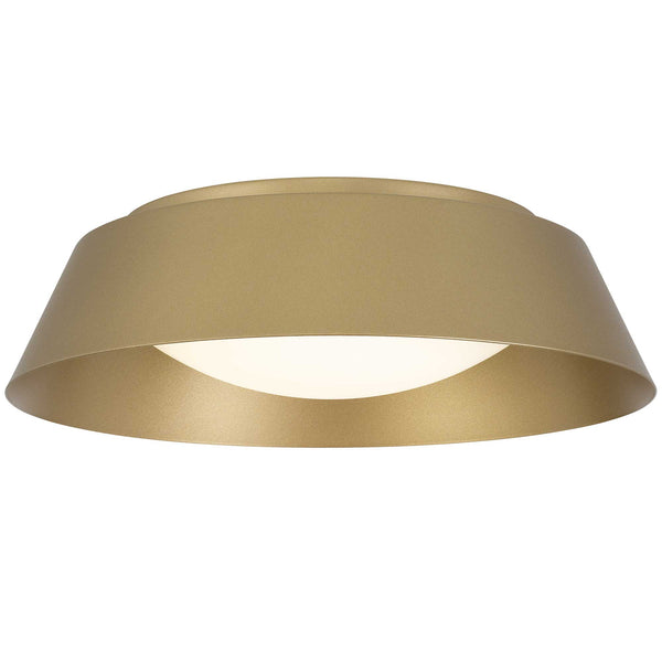 English Elm 15 Inch Matte Round Flush Mount Ceiling Light with Etched Glass Diffuser for Modern Rooms Antique Brass B370P421870