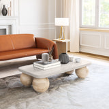 Camakat Coffee Table Natural 110240 Zuo Modern