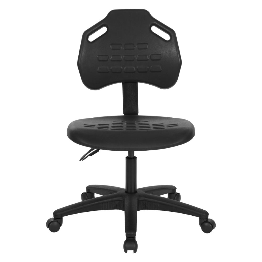 OSP Home Furnishings Task Chair with Ergonomic Lumbar Support Urethane Seat Greenguard Certified for Office Use KH81303