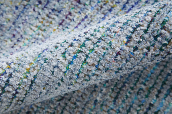 Feizy Rugs Caldwell Handwoven Wool And Viscose Area Rug - Timeless Transitional Charm For Elegant Spaces Blue,Gray Wool,Viscose 8798803fblumltc50