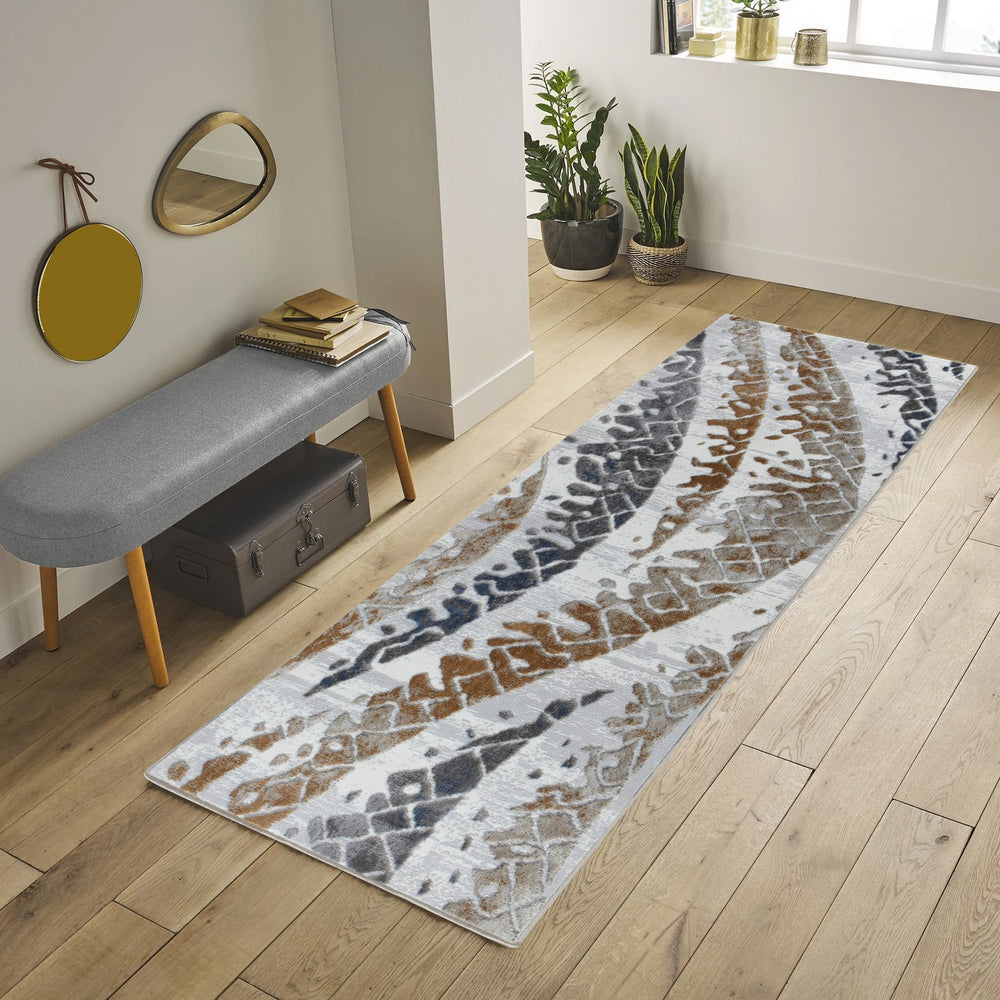 English Elm Nova Soft And Durable 5'3" X 7' Area Rug - Stain-Resistant, Kid & Pet-Friendly, Elegant Decor Piece B186P181159