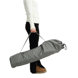 English Elm Steel Framed Hammock Style Folding Camping Chair Breathable Fabric Reclining Outdoor Seat Grey W640P147219