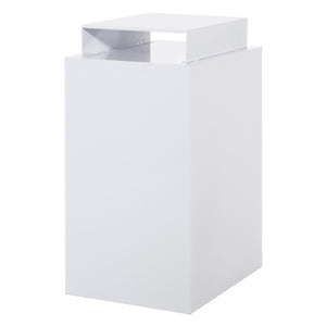 OSP Home Furnishings Metal File Cabinet White