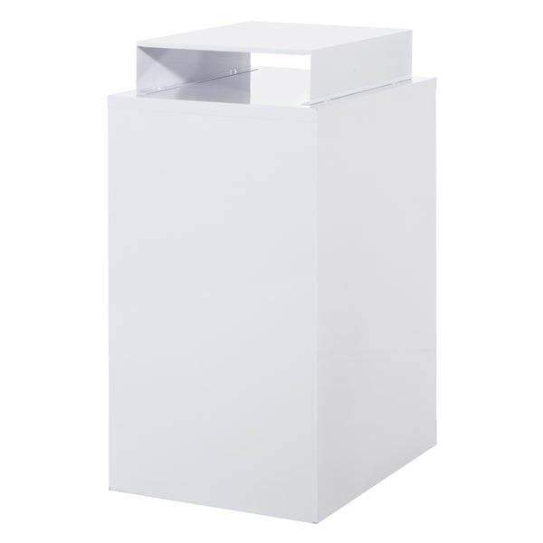 OSP Home Furnishings Metal File Cabinet White