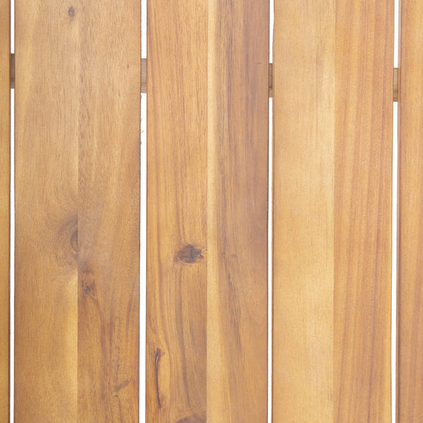 English Elm Christopher Knight Home® - ISLA Teak Chat Set with Acacia Wood Frame, Water-Resistant Cushions, Transitional Wicker Style Lounge 66579.00BRN