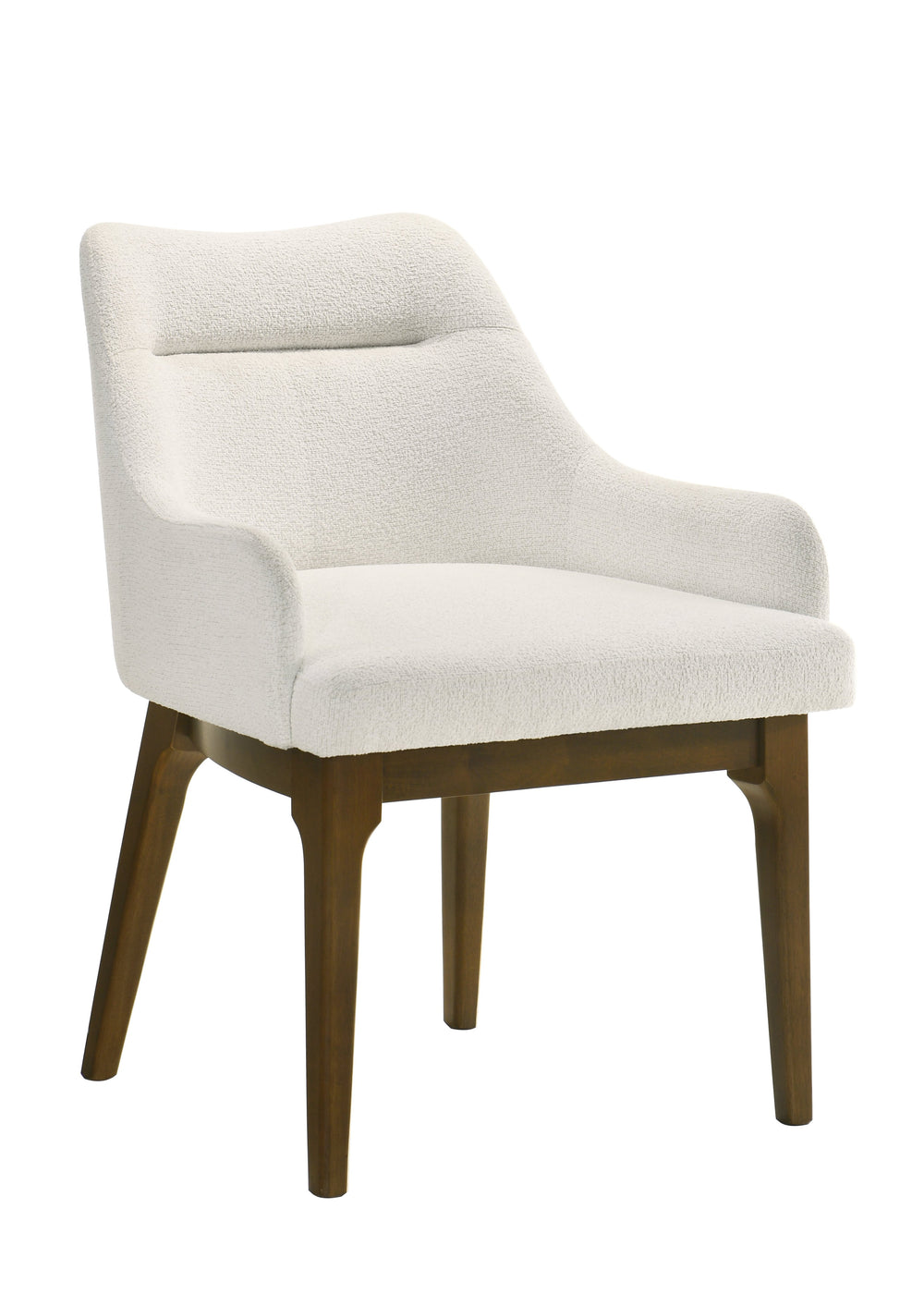 English Elm Kasha Plush Chenille & Vintage Oak Side Chairs B2726P405674