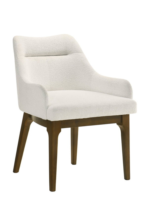 English Elm Kasha Plush Chenille & Vintage Oak Side Chairs B2726P405674