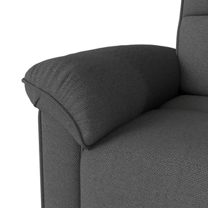 English Elm Wall Zero Wall Power Recliner Chair with Overstuffed Backrest, USB Type-C Charging Port, Space-Saving Electric Recliner for Small Rooms Dark Gray W1028S00055