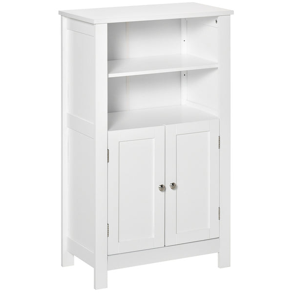 English Elm Kleankin Bathroom Floor Cabinet - Stylish Freestanding Storage With Adjustable Shelves & Open Design W2225P229573