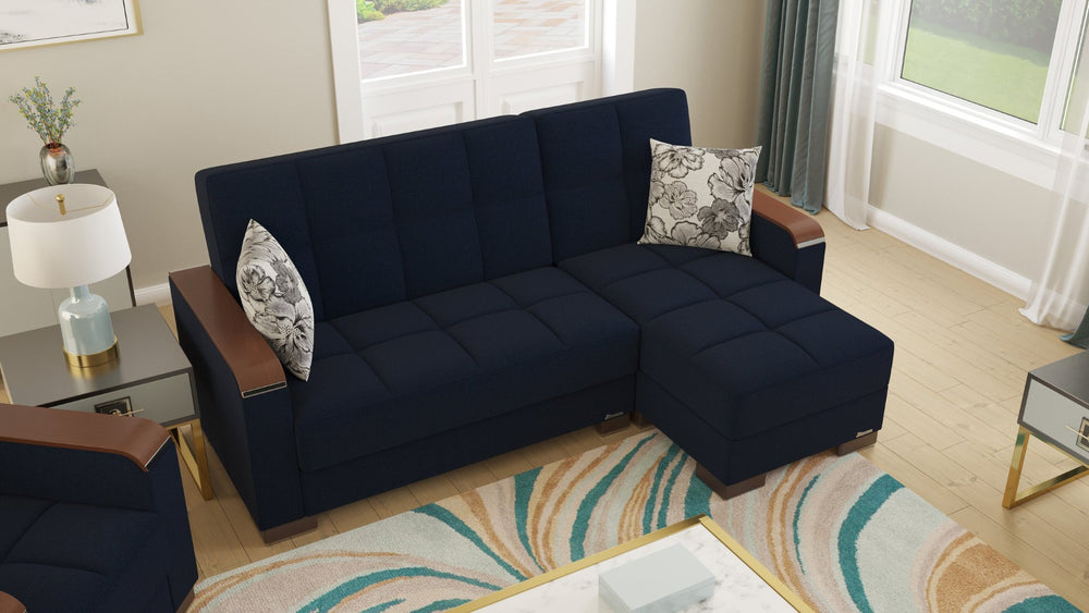 English Elm Primenest Zenaero Upholstered Convertible Chaise Lounge With Storage - Elegant Comfort & Style B030P303555-GIGA