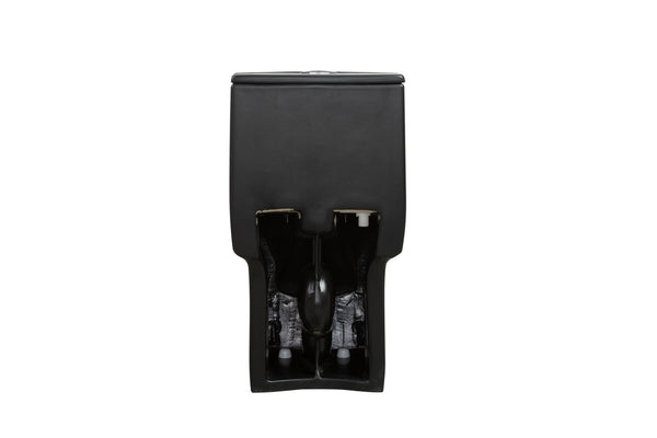 English Elm 1.1/1.60 Gpf Dual Flush Matte Black One Piece Toilet Ada Comfort Height Soft Close W1920P385372