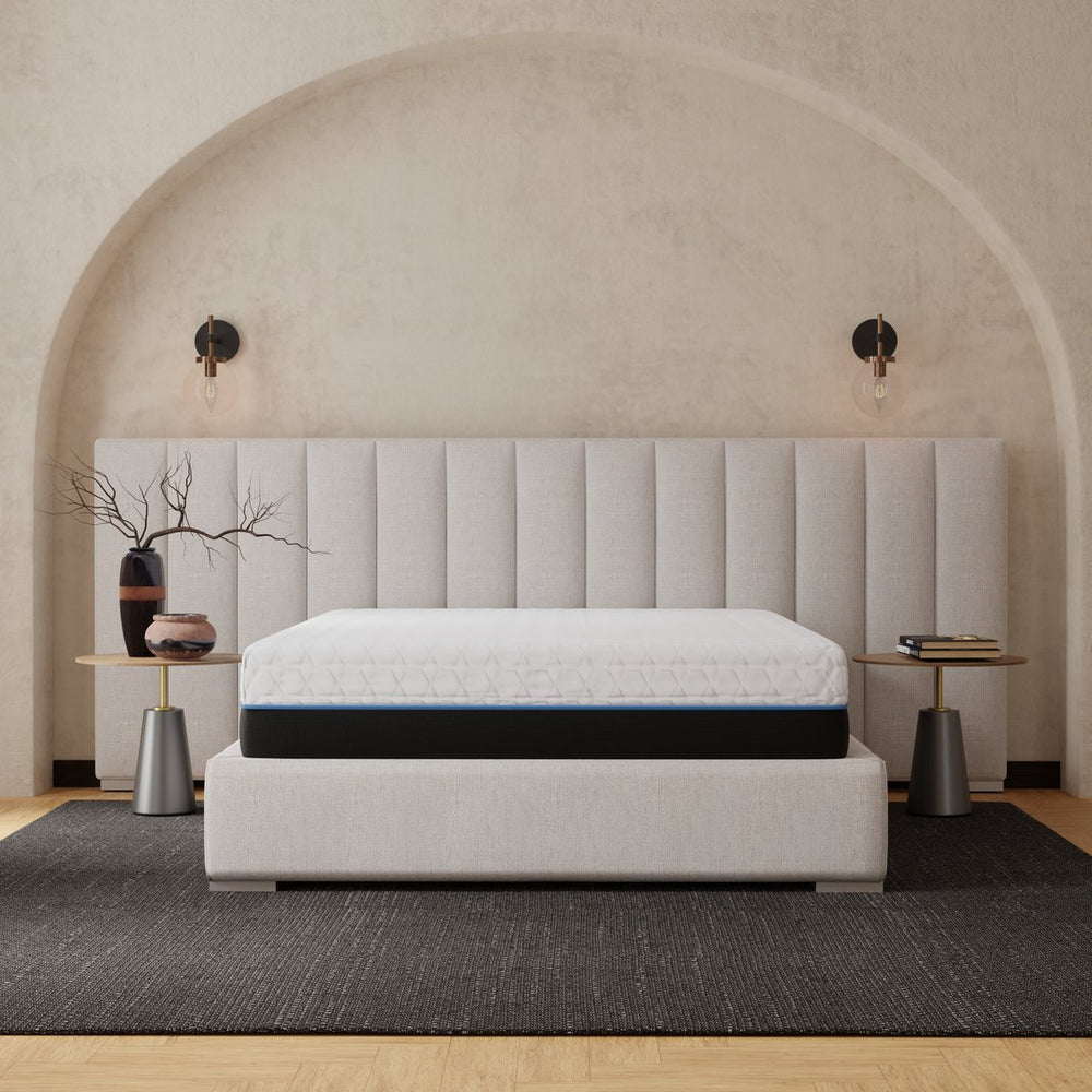 English Elm Copper Infused Cooling Queen Mattress with Gel Foam Layers for Deep Restful Sleep B047P300721