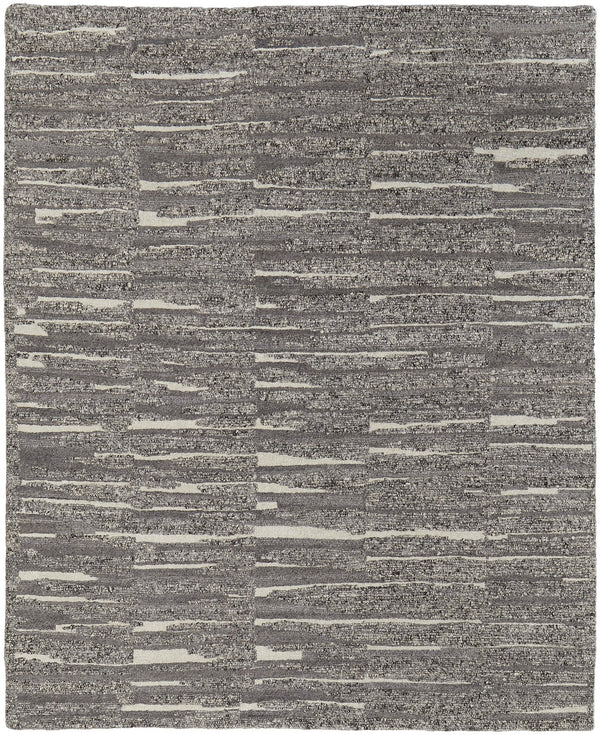 Feizy Rugs Navaro Hand-woven Wool And Viscose Abstract Rug - Modern Scandinavian Design For Cozy Spaces Gray,Taupe,Ivory Wool,Viscose Nav8914fchlivyf99