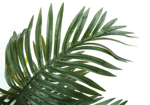 English Elm Artificial Palm Tree 34 Inch Faux Tropical Floor Plant with Real Touch Fronds B2710P220038
