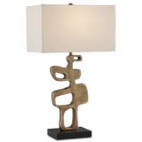 Mithra Brass Table Lamp