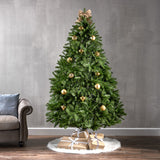 Christopher Knight Home® 7-foot Norway Spruce Unlit Hinged Artificial Christmas Tree