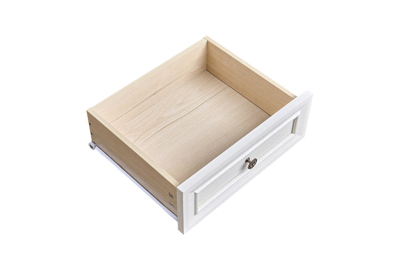 English Elm 8 Drawer Farmhouse Chest Distressed Two-tone Wood Grain Finish Antique Hardware W2393P252368