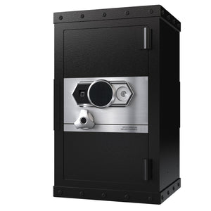 English Elm Three-Lock Digital Steel Safe With Biometric Access | Secure Storage For Home & Office Valuables W396P307334-GIGA