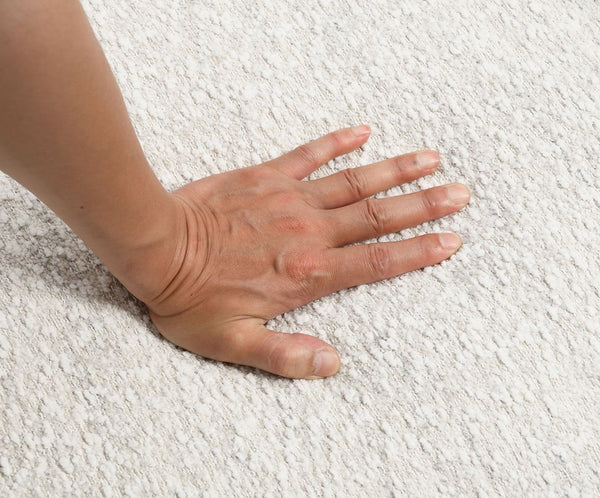 English Elm Contemporary Sculpted Barrel-Back Arm Chair with Smooth Casters, Neutral Textured Upholstery, Stylish Accent Seating Beige 42 L x 40 W x 35 H B2741P401429