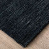 Feizy Rugs Luna Hand Woven Wool Area Rug - Stylish, Stain-resistant, Perfect For High Traffic Spaces & Decor Black Wool 5798049fblk000e10