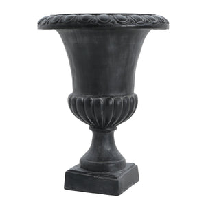 English Elm Mgo Classical Garden Urn Hand Painted Antique Finish Outdoor Patio Planter N772P301484A