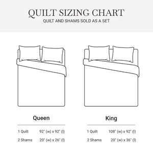 English Elm King Stone Washed Cotton Quilt Set Breathable Garment Dyed Bedroom Comfort Linen B035P496595