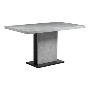 English Elm Hanlon Concrete Finish Rectangular Dining Table Seats Four Urban Loft Modern B2769S00001