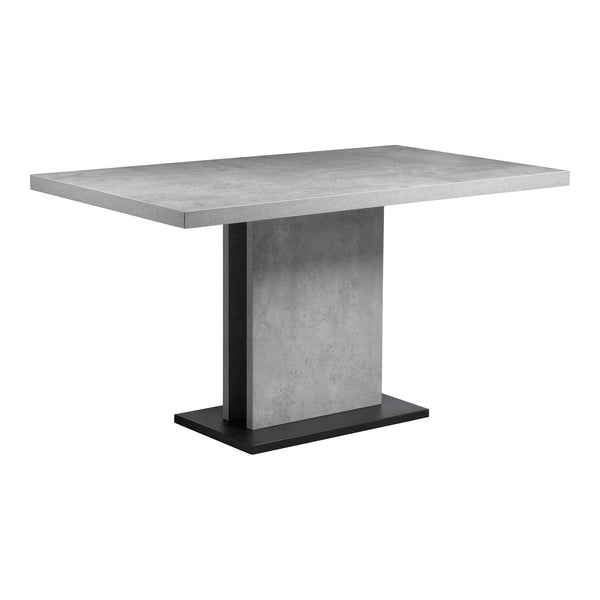 English Elm Hanlon Concrete Finish Rectangular Dining Table Seats Four Urban Loft Modern B2769S00001