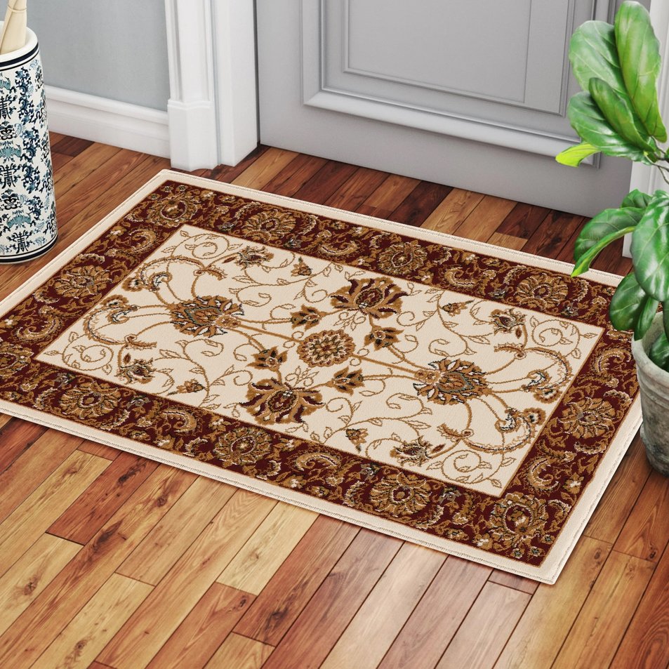 English Elm Manchester Ivory Area Rug 2 Ft. X 3 Ft. - Durable, Soft, Kid & Pet-Friendly Design For High-Traffic Areas B186P316777