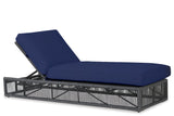 Milano Adjustable Chaise in Echo Midnight w/ Self Welt SW4101-9-8076 Sunset West