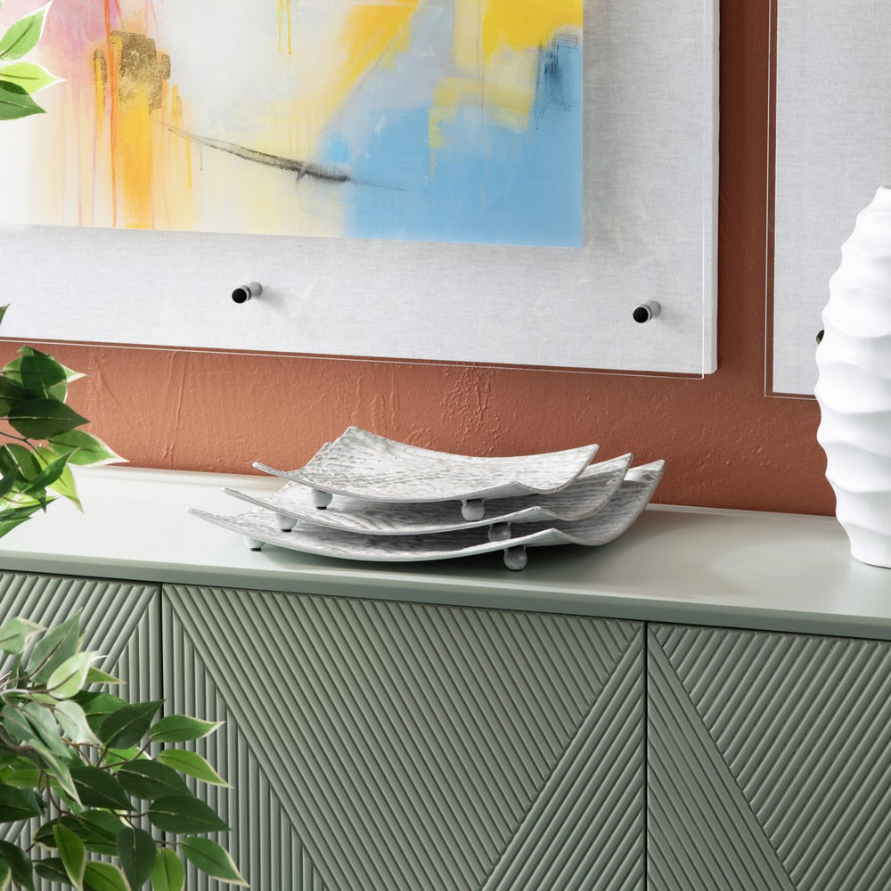 Crestview Collection Peyton Trays - Elegant China Accessories By Crestview For Stylish Home Decor And Entertaining   Cvdzep071