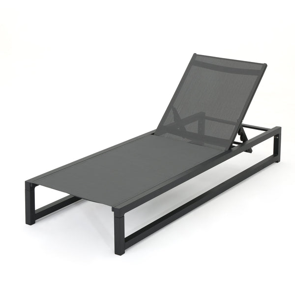 English Elm Christopher Knight Home® - Venice Chaise Lounge Set - Modern Outdoor Recliner With Adjustable Positions For Ultimate Comfort 61698.00BGRY