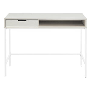 OSP Home Furnishings Contempo 40" Desk White Oak