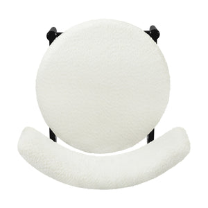 English Elm Christopher Knight Home® - Mid Century Modern Dining Chairs - Ergonomic Boucle Upholstered Design With Sturdy Rubberwood Legs N771P205425B