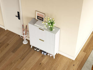 English Elm Efficient Narrow Tipping Bucket Cabinet Solid Wood Legs Carved Panels Slim Home Storage W2948P384533