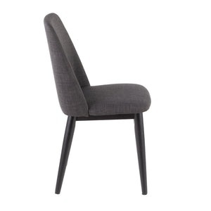 English Elm Mason Swivel Dining Chairs Faux Leather Upholstered with Steel Base Set of 2 B202P223878