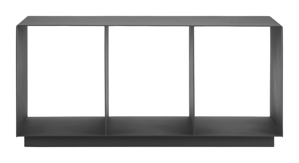 Zuo Modern Kokos Coffee Table In Charcoal - Modern Aluminum Design For Stylish Living Rooms & Lounges Gray Aluminum 704074-zuo-modern