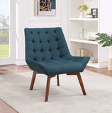 OSP Home Furnishings Shelly Tufted Chair Azure