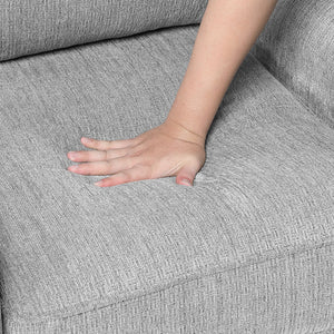 English Elm Durable Chenille Upholstered Loveseat with Pocket Coil Support and Contemporary Style Gray B011P474325
