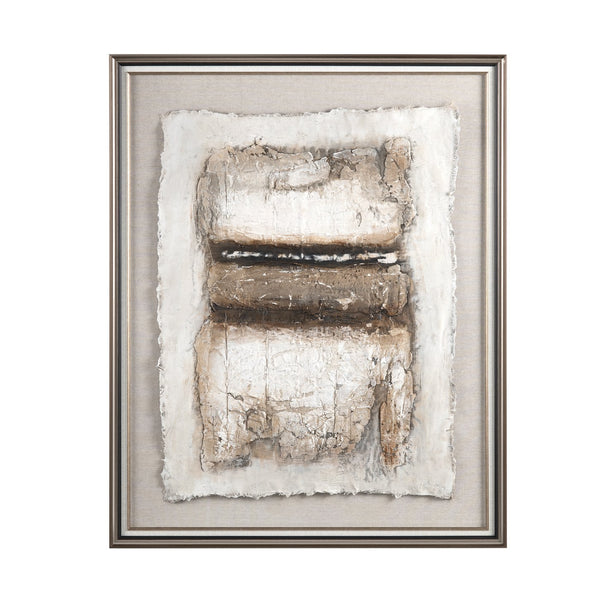Crestview Collection Warm Crackles - Elegant Wall Decor By Crestview - Unique China Design For Cozy Home Atmosphere   Cvtop3446