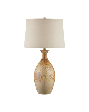 Currey & Company Stellata Table Lamp - Unique Crystallized Design With Rich Speckles For Elegant Home Décor Accent Ivory Ceramic 6000-1037-currey-company