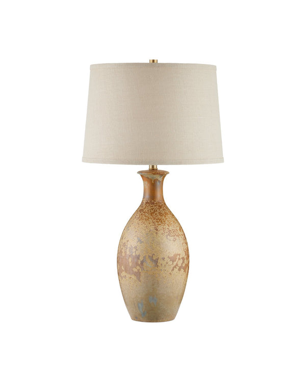 Currey & Company Stellata Table Lamp - Unique Crystallized Design With Rich Speckles For Elegant Home Décor Accent Ivory Ceramic 6000-1037-currey-company
