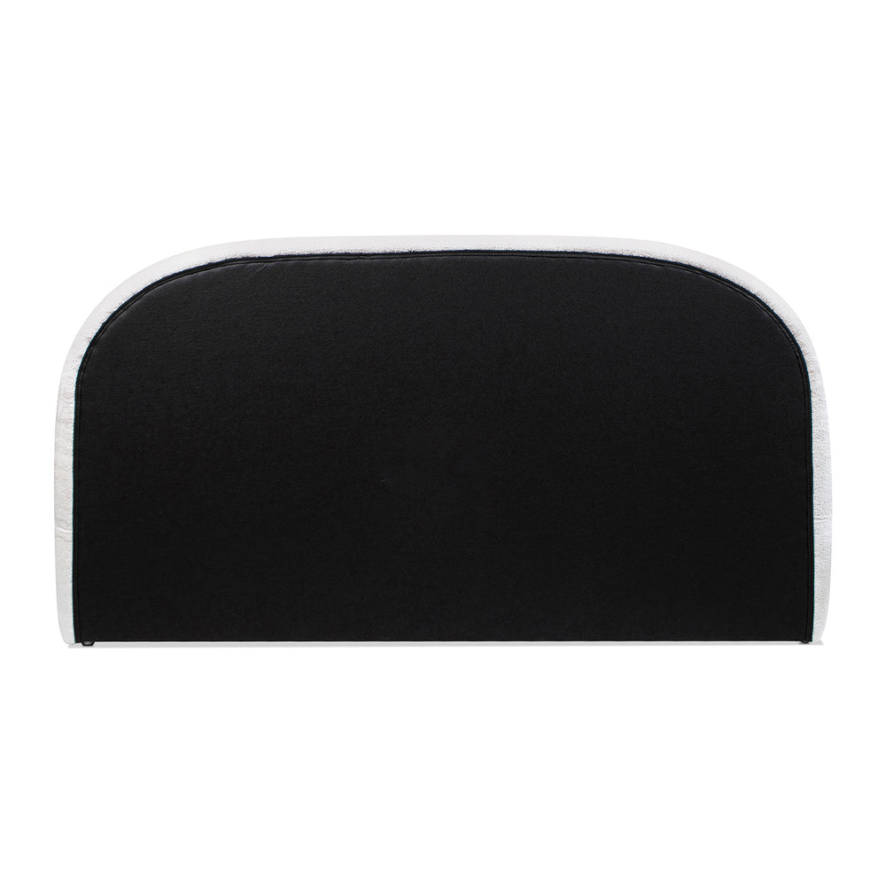 English Elm Jennifer Taylor Home - Archie Modern Upholstered Platform Bed, Queen – Cozy Chenille Design With Arch-Shape Headboard B2719P265594