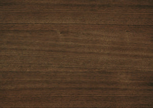 English Elm Walnut Veneer Eastern King Platform Bed Upholstered Gray Fabric Mid-century Frame B011S01614
