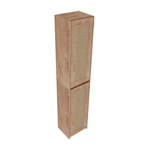 English Elm 24" Bathroom Side Cabinet - Wall-Mounted, Soft-Close Doors, Modern Design & Durable Storage Solution W999S00338