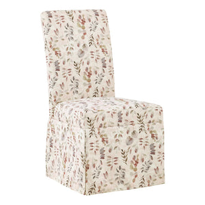 OSP Home Furnishings Adalynn Slipcover Dining Chair  - Set of 2 Autumn Leaf