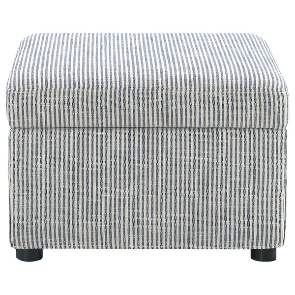 English Elm Merced Fabric Ottoman with Hydraulic Lift Top and Hidden Storage for Living Rooms B062P451982