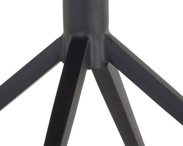 Sunpan Cassius Swivel Dining Armchair - Modern Elegance with Brushed Gold Accents and Stylish Comfort Dillon Cream